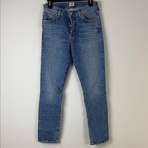 CITIZENS OF HUMANITY Skyla Mid-Rise Cigarette Jeans Size 27